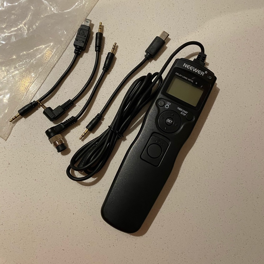 Intervalometer & Camera Shooter Release